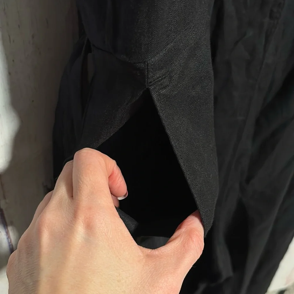 NWOT Everlane The Linen Side-Button Jumpsuit